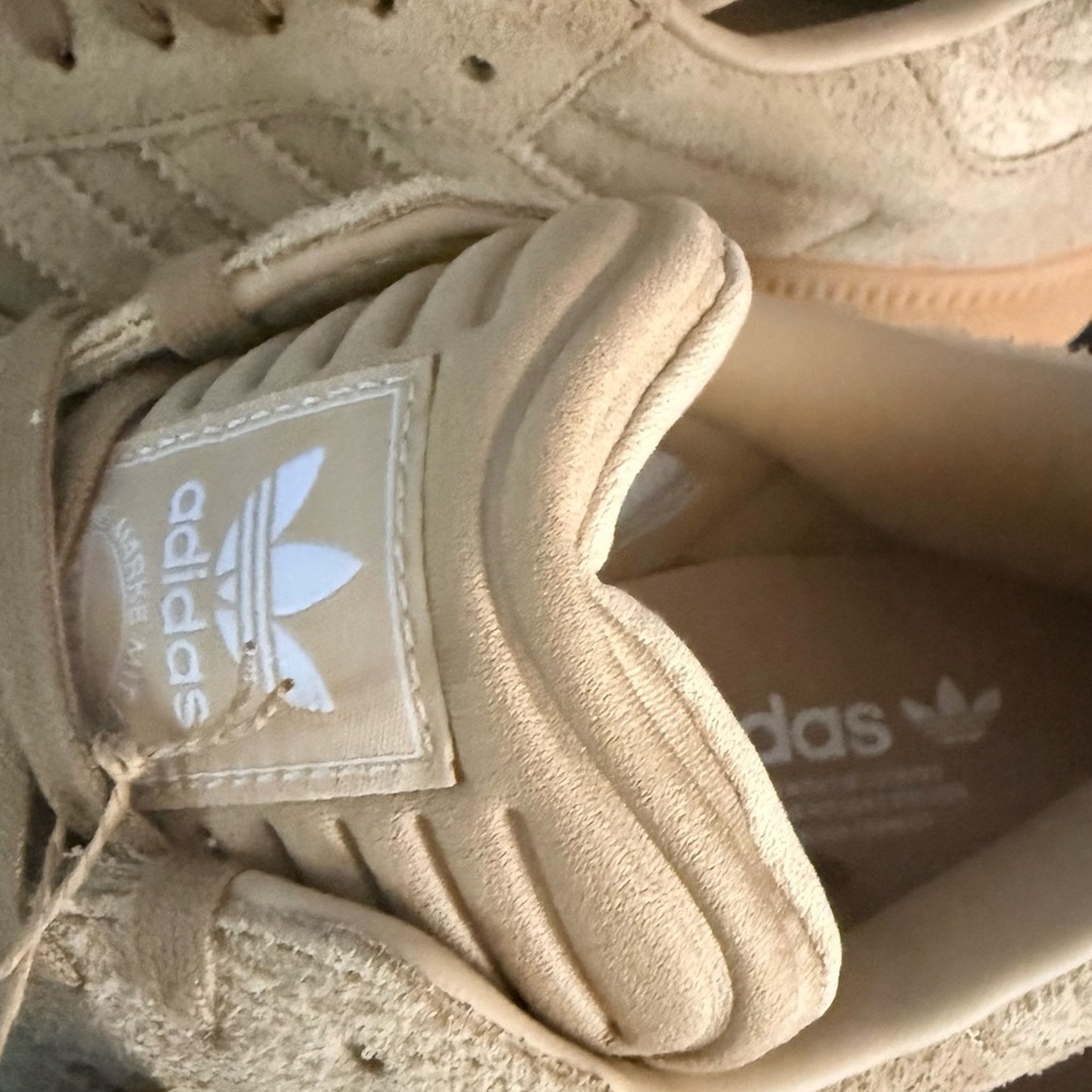 Adidas Beige Suede Sneakers - Picture 4 of 6